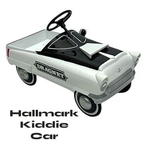 Hallmark Kiddie Car Classics 1956 Garton Dragnet Police Pedal Car Collectible